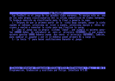 Cup Football (S) (1990) (Version Basic 1.1).rar